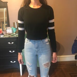 Express Cropped Sweatshirt